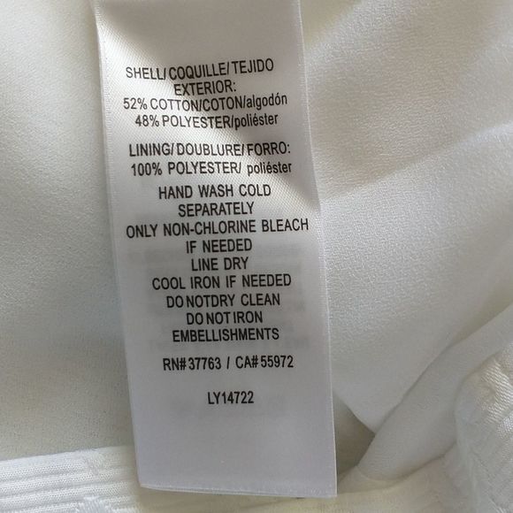 Laundry dress mini bodycon sheath leopard print beads white pink blue size 6 - Picture 9 of 10